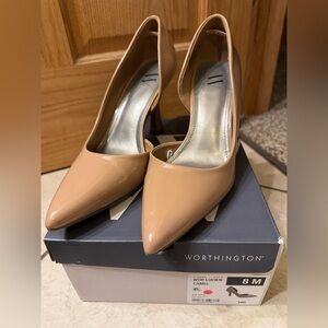 Worthington Lucien Womens Pointed Closed Toe Stiletto Heel Pumps